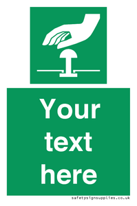 Custom Safe condition: Emergency stop button